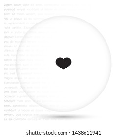 pulse vector icon 10 eps , Lorem ipsum Flat design