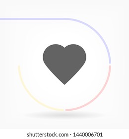 pulse vector icon 10 eps , Lorem ipsum Flat design