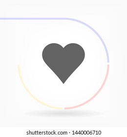 pulse vector icon 10 eps , Lorem ipsum Flat design