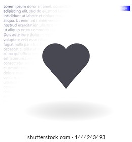 pulse vector icon 10 eps , Lorem ipsum Flat design