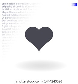 pulse vector icon 10 eps , Lorem ipsum Flat design