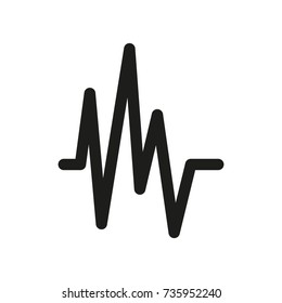 pulse vector icon