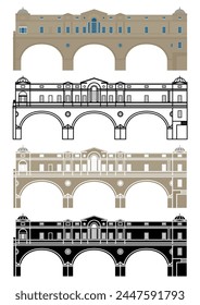 Puente Pulteney en Bath, Reino Unido