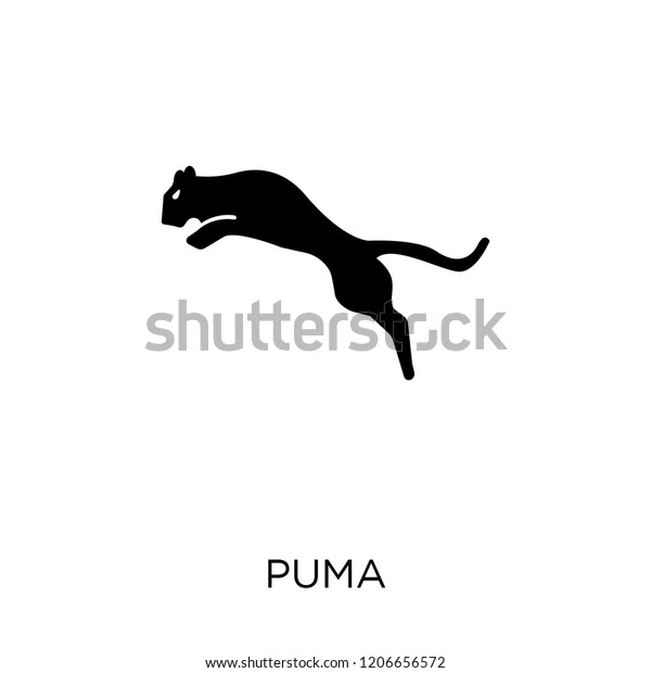 Puma Icon Puma Symbol Design Animals 
