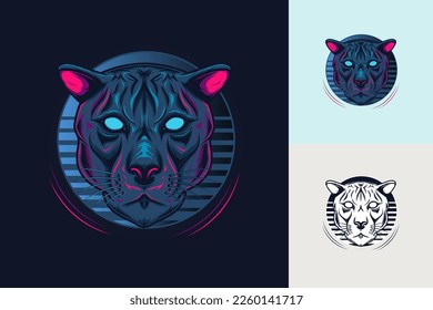 Puma logo in the dark side