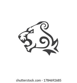 Puma Logo design vector illustration design template