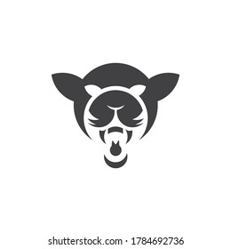 Puma Logo design vector illustration design template