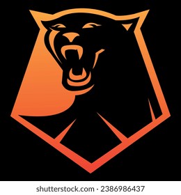 Diseño del vector del logotipo Puma