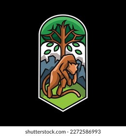 Puma Tree Logo For all kinds of products