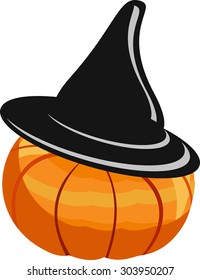 Pumkin in a black hat