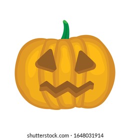 pumkin emoji 1simple illustration vector clip art