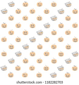 Pumkin Halloween Background 