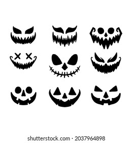 Pumkin halloween vector art illustration