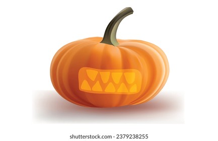 pumkin haloween day celebrate october vector shape for background design.