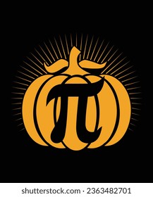 
PUMKIN PIE VECTIR TSHIRT DESIGN