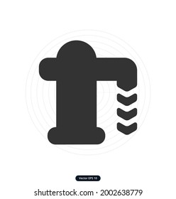 pump 1 Icons. Navigation Icons. Sign and Symbol icons. symbol template for graphic and web design. vector eps 10