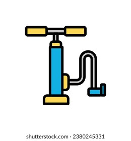 Pump Air Icon Vector Illustration