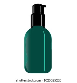 Pump Bottle Green Serum