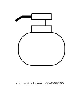 Icono De Botella De Bomba Para Logotipo Y Más