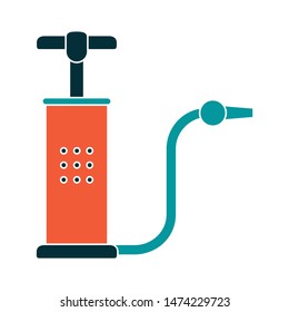 pump icon. flat illustration of pump vector icon. pump sign symbol