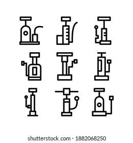 Icono de la bomba o logotipo símbolo de signo aislado ilustración vectorial - Colección de iconos vectoriales de estilo negro de alta calidad
