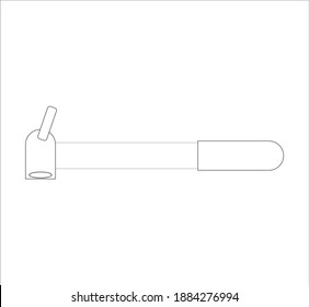 bombeo para inflar ruedas. ilustración para diseño web y móvil.
