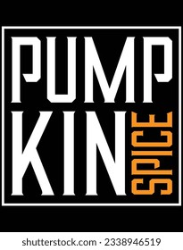 Pump kin spice EPS file for cutting machine. You can edit and print this vector art with EPS editor. svg