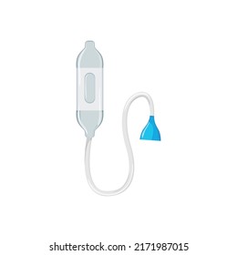 pump nasal aspirator cartoon. pump nasal aspirator sign. isolated symbol vector illustration - Shutterstock ID 2171987015
