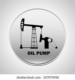 pump oil design, vector illustration eps10 graphic 