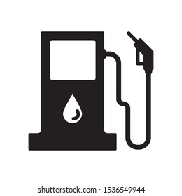 pump petrol icon vector symbol template