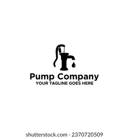 Pump Plumbing Logo Sign Design