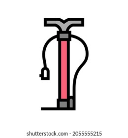 pump tool color icon vector. pump tool sign. isolated symbol illustration