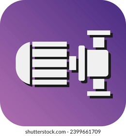Pump  Vector Glyph Gradient Background Icon For Personal And Commercial Use.

