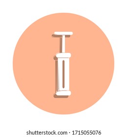 Icono de la placa para ruedas. Glifo simple, vector plano de camiones servicio e iconos de piezas de reparación para ui y ux, sitio web o aplicación móvil