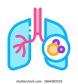 pumping air icon vector. pumping air sign. color symbol illustration