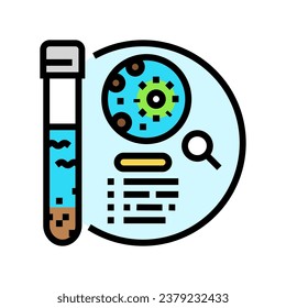 pumping tests hydrogeologist color icon vector. pumping tests hydrogeologist sign. isolated symbol illustration
