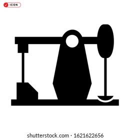 pumpjack icon isolated sign symbol vector illustration - high quality black style vector icons
