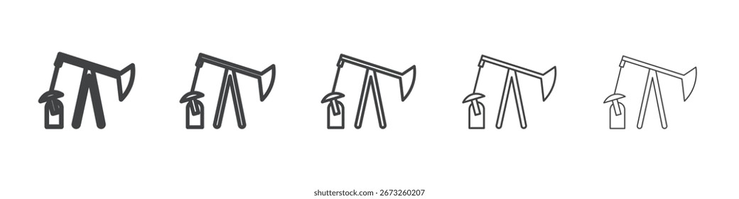 Símbolo de colección de ilustración simple