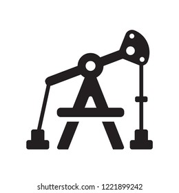 Pumpjack icon. Trendy Pumpjack logo concept on white background from Industry collection. Suitable for use on web apps, mobile apps and print media.