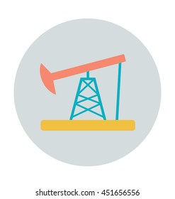 Pumpjack Vector Icon