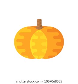 pumpkin art icon. pumpkin classic background. pumpkin illustration concept. 