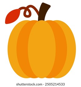 Pumpkin Autumn vector icon illustration