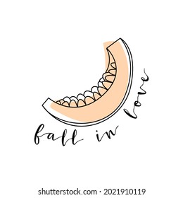 Pumpkin. Autumn vegetable. For fall decorative design, thanksgiving and halloween invitation, harvest flyer, textile. Vector flat cartoon illustration