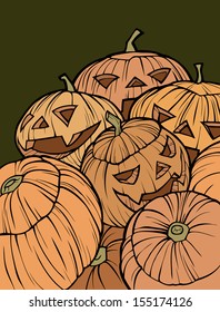 Pumpkin background