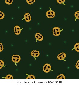 Pumpkin background for Halloween