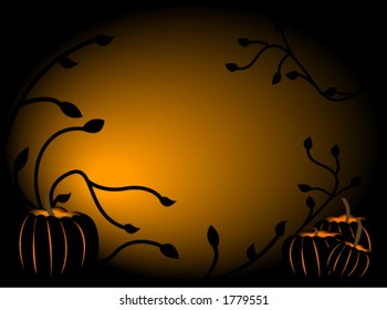 Pumpkin Background - Vector