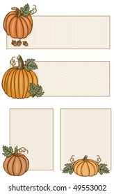 Pumpkin Banners