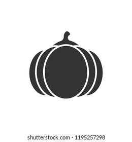Pumpkin black icon