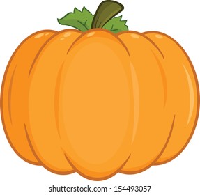 Pumpkin Cartoon Illustration