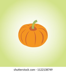 pumpkin cartoon.  vector illustration